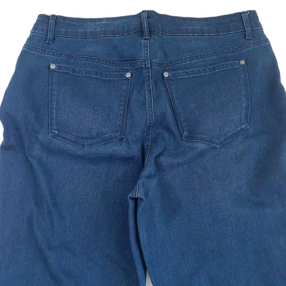 Gloria Vanderbilt All-Around Slimming Effect Blue Boot Cut Jeans Size 10 - Picture 5 of 12